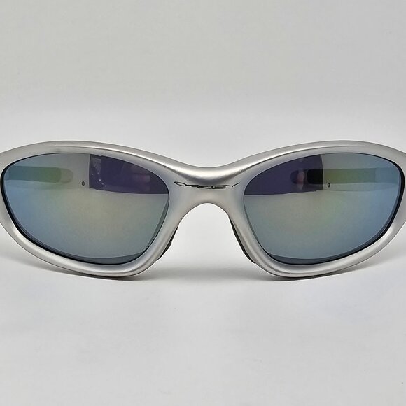 Oakley 04-289 XX FMJ 5.56 Frame Emerald Iridium Lens Sunglasses w/ Case RARE - Picture 2 of 15
